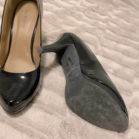 Call it Spring Black Patent Leather Pumps - Picture 4 of 5
